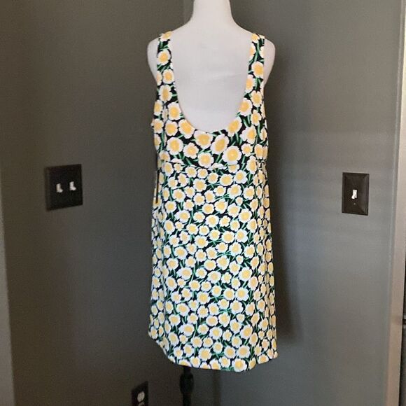 90's Shift Yellow Poppy Mini Dress Sun DVF for Target Diane von Furstenberg NWT - Picture 8 of 16